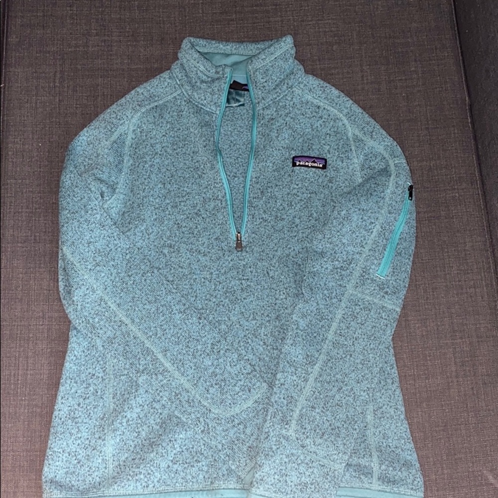 Patagonia better sweater- Turquoise